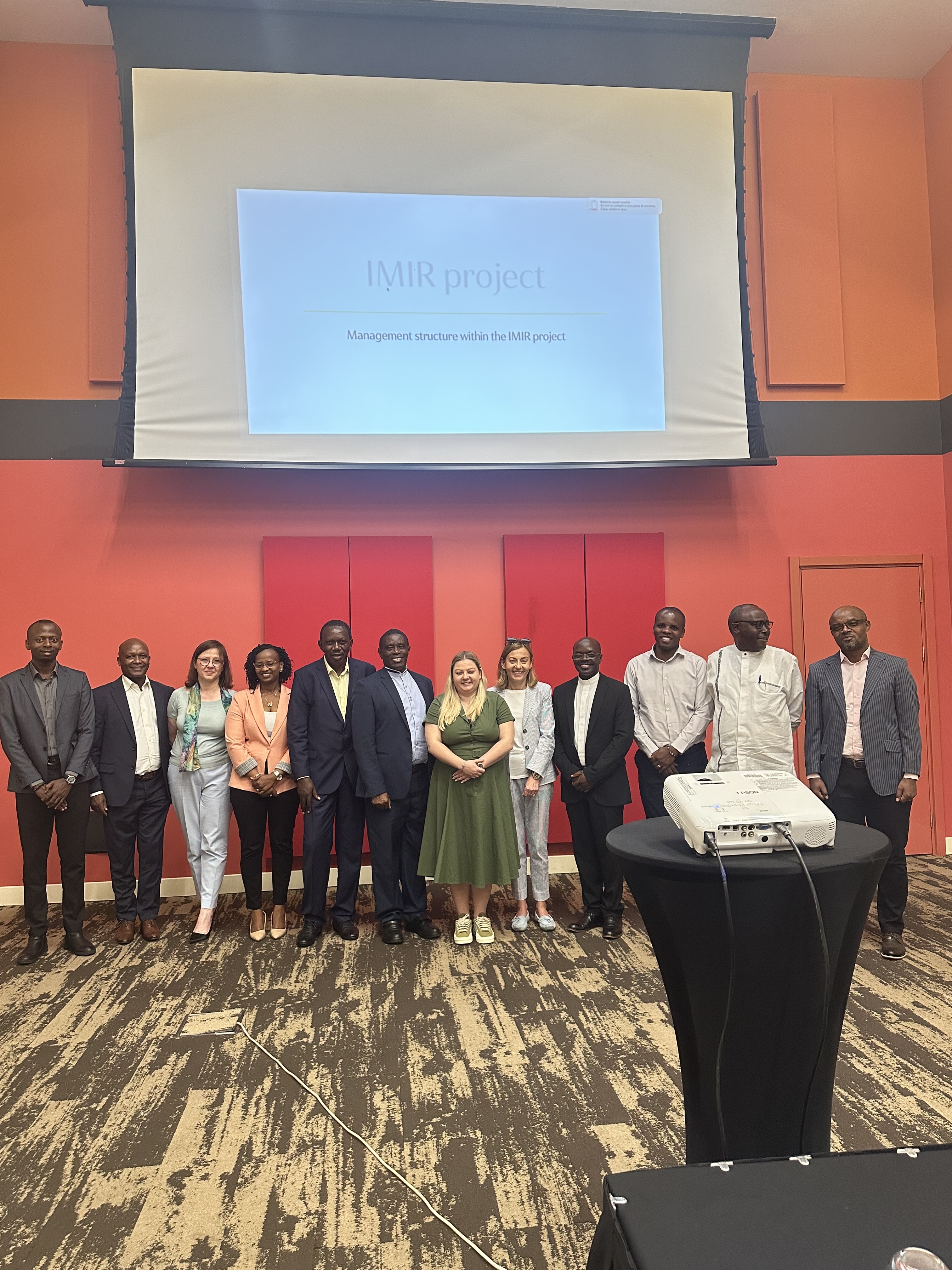 IMIR project presentation and collaboration team