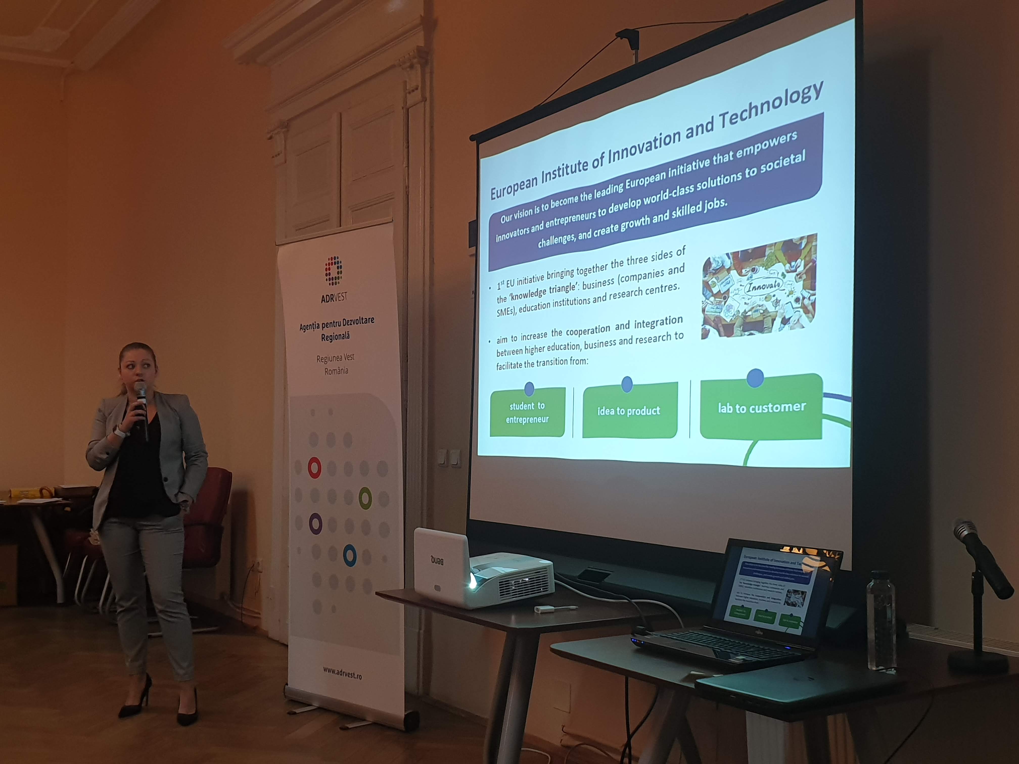 Lecture on innovation and technology for the Smart Farming 4.0 project